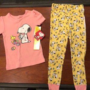 Snoopy Girls PJ set!